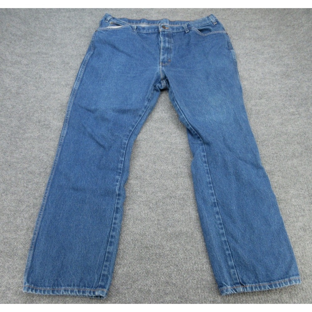 Dickies Mens Jeans Straight Leg Blue Denim Workwear 40x32